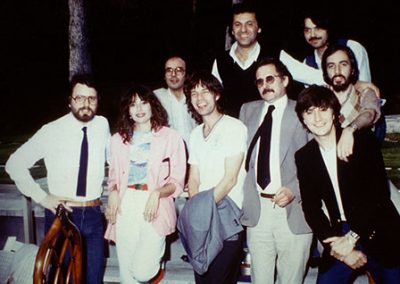 Danilo con Alice - Bruno Fedetto - Mick Jagger - Bruno Tibaldi - Bobby Solo - Alberto Pasquini e Marcello Todaro