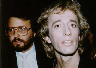 Danilo con Robin Gigg dei Bee Bees