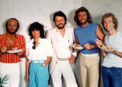 Danilo con i Bee Gees